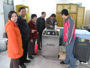 戴受惠教授試用JN-3000 PLUS低溫超高壓連續流細胞破碎儀