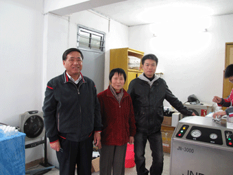 戴受惠教授參觀考察聚能生物