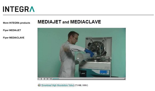 INTEGRA推出培養基制備、分裝系統的操作與應用視頻