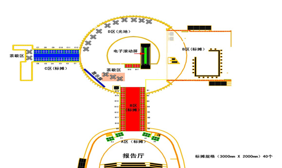 (四)展位分布圖