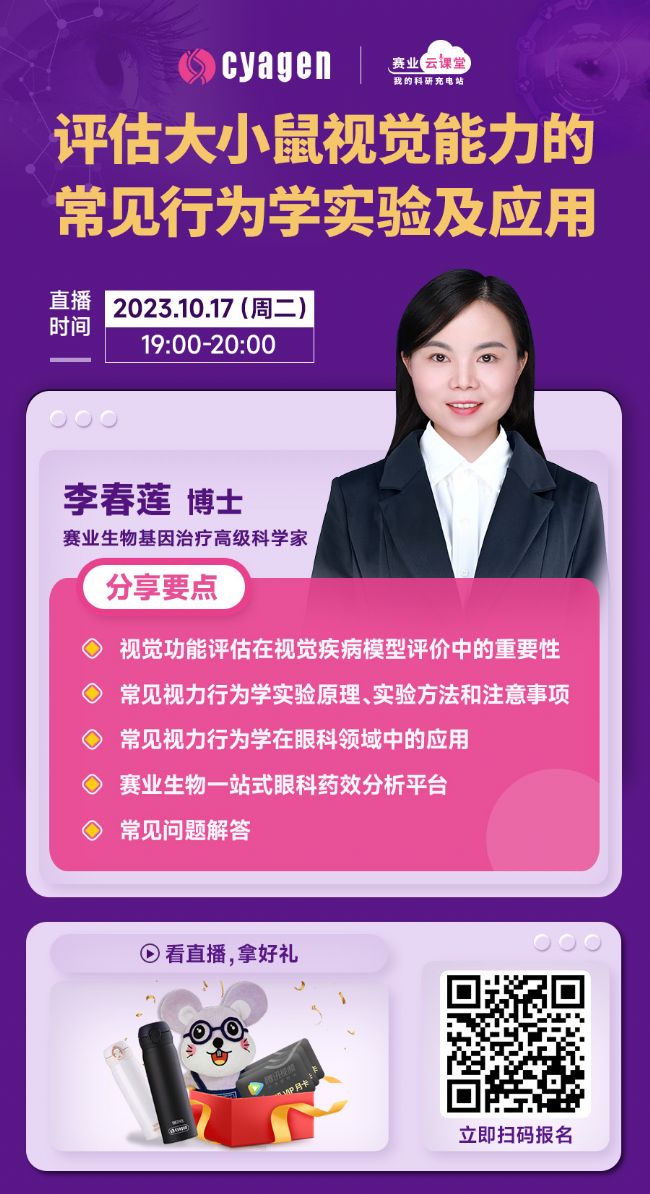 大小鼠視力行為學實驗