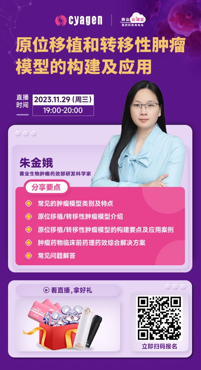 原位移植和轉(zhuǎn)移性腫瘤模型的構(gòu)建及應(yīng)用