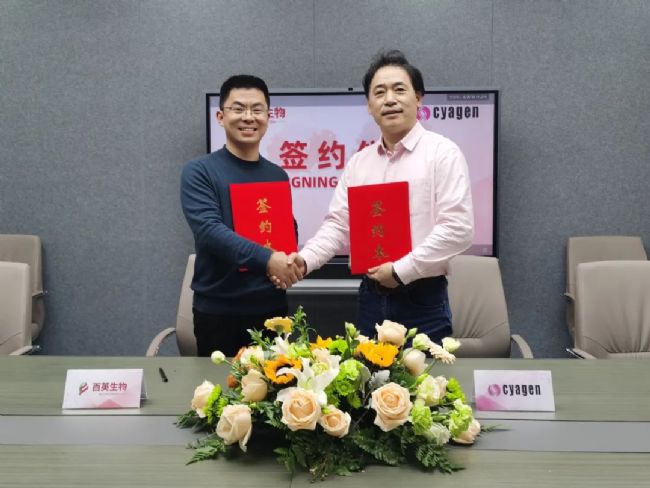 賽業生物與百英生物達成戰略合作