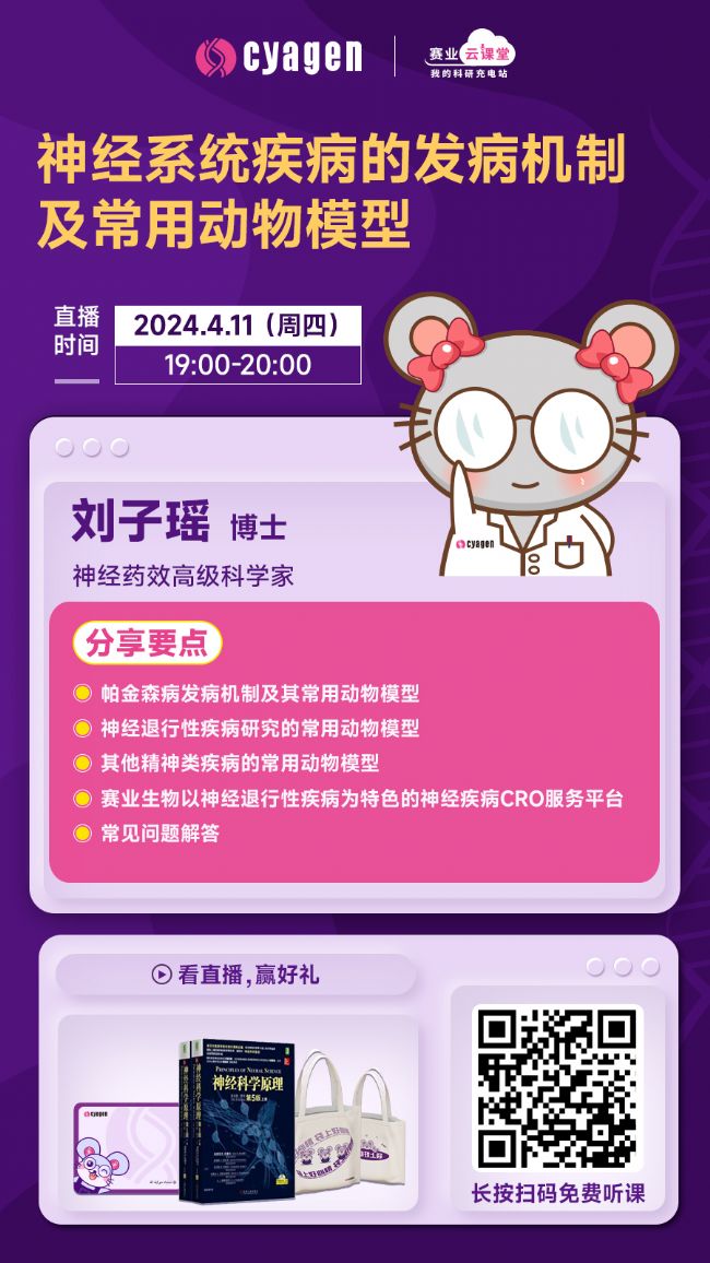 神經系統疾病的研究進展及常用動物模型