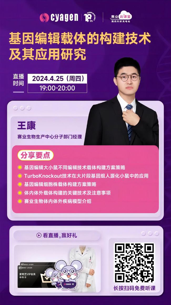 基因編輯載體的構建技術及其應用研究