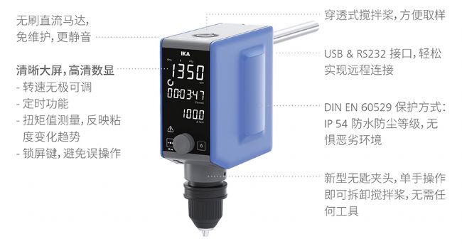 新品 | IKA 歐洲之星系列攪拌器,迭代生輝,煥新升級
